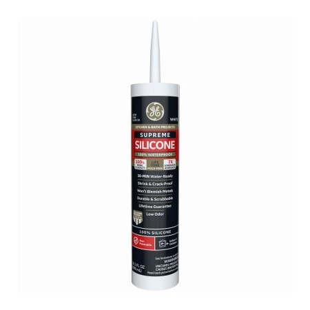 Henkel Ge Products 101OZ WHT Suprem Caulk 2709108
